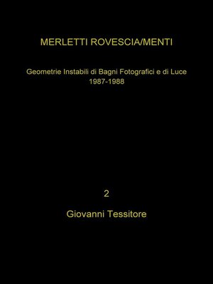cover image of Merletti rovescia-menti